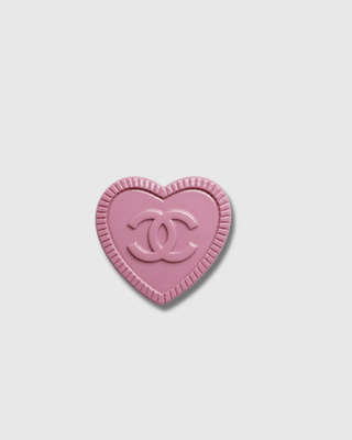Chanel Baby Pink Heart Brooch — Reworked Vintage