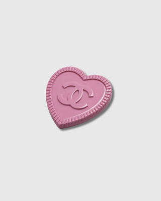 Chanel Baby Pink Heart Brooch — Reworked Vintage